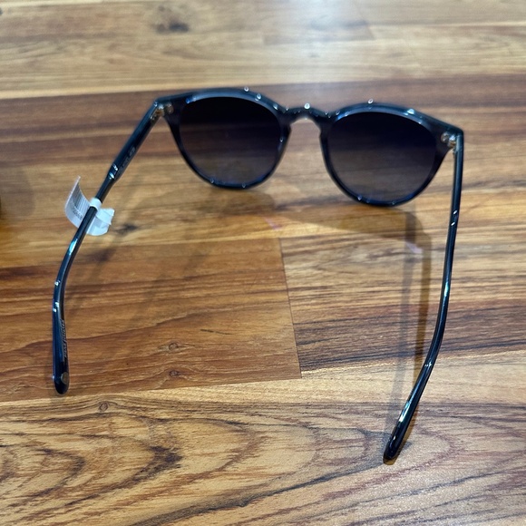 NWT! Garrett Leight Milwood 46 Matte Indigo Tortoiseshell Sunglasses main image 9